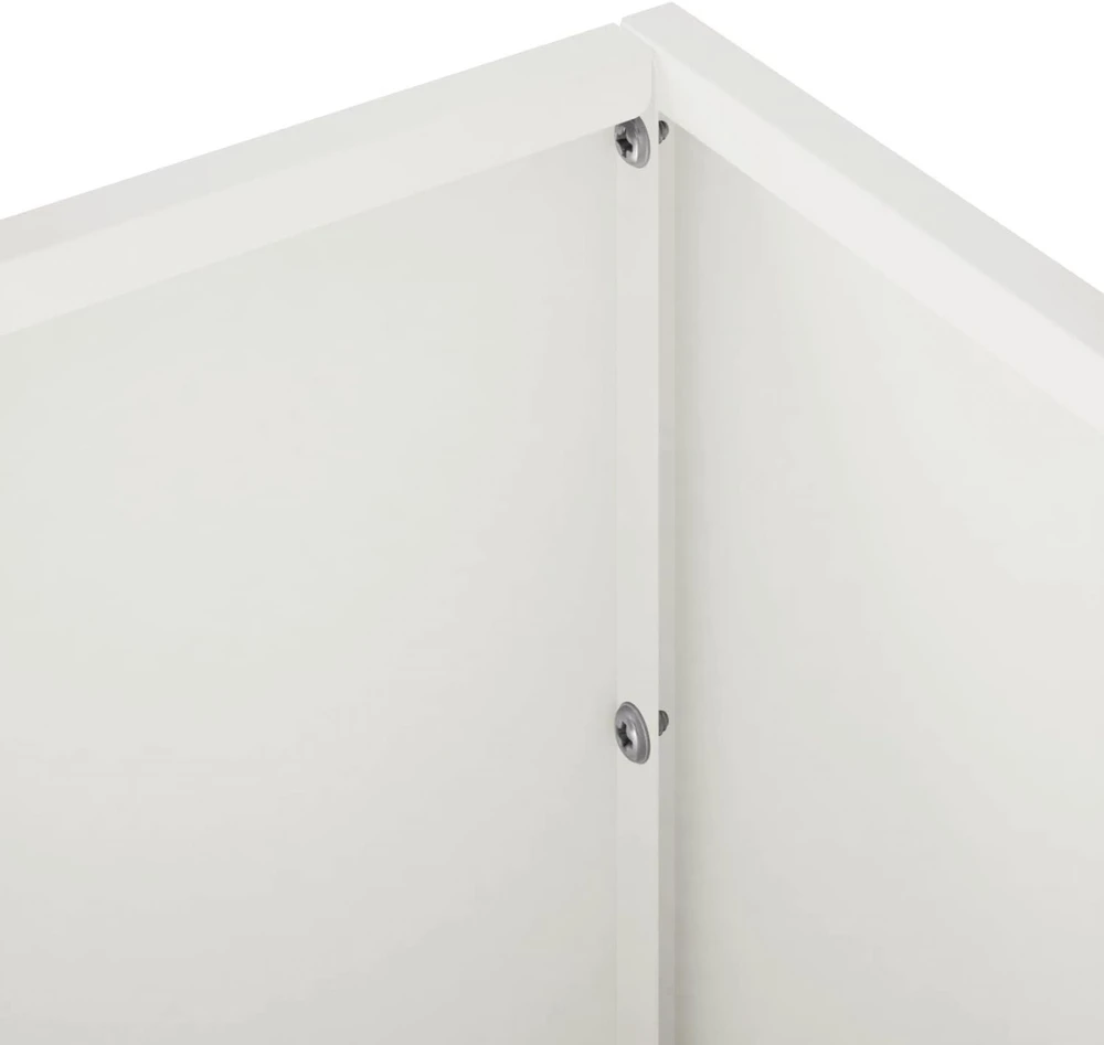 Sodo vazonas 2 vnt. Balta 60 x 20 x 20 cm