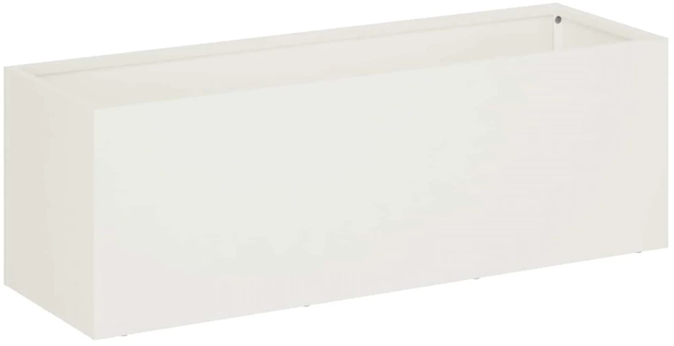 Sodo vazonas 2 vnt. Balta 60 x 20 x 20 cm