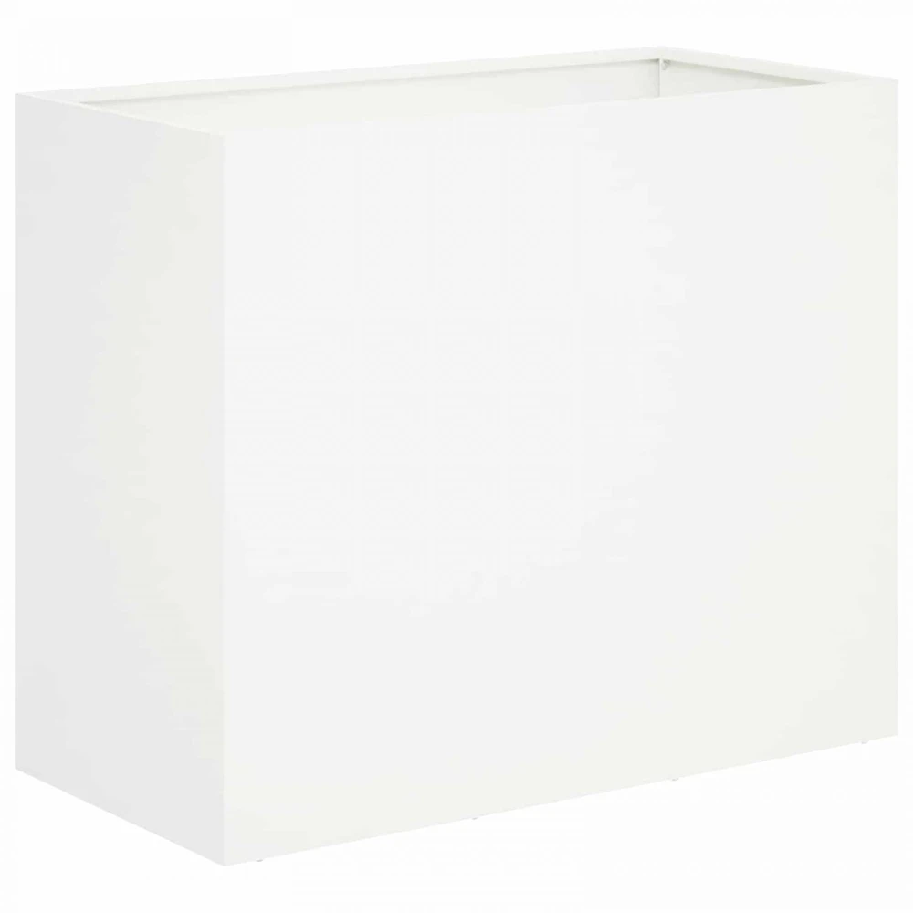 Sodo vazonas 2 vnt. Balta 60 x 30 x 50 cm
