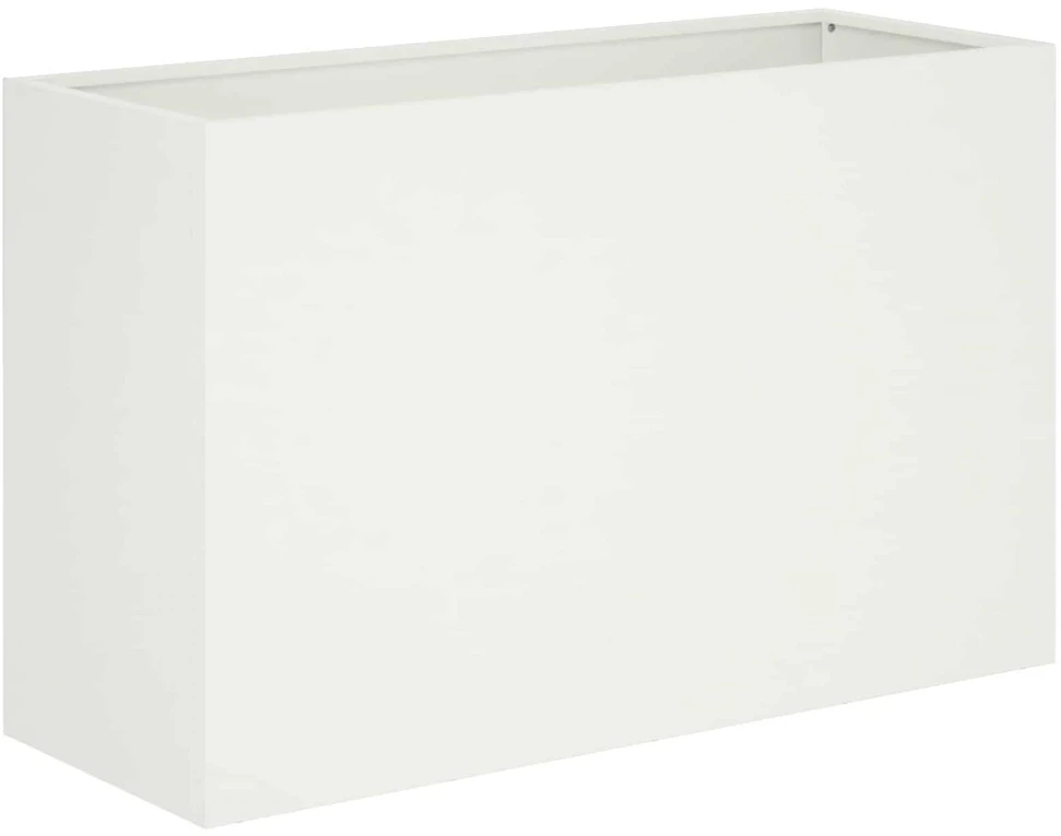 Sodo vazonas 2 vnt. Balta 80 x 30 x 50 cm