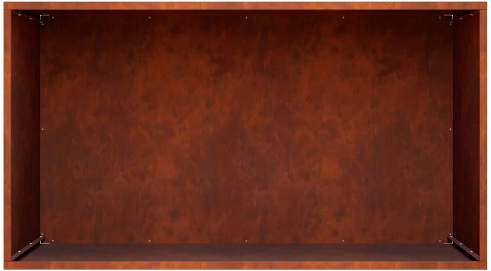 Sodo vazonas 2 vnt. Rūdijanti 100 x 50 x 50 cm