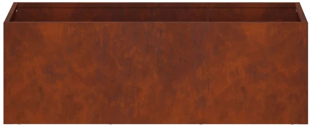Sodo vazonas 2 vnt. Rūdijanti 40 x 20 x 20 cm