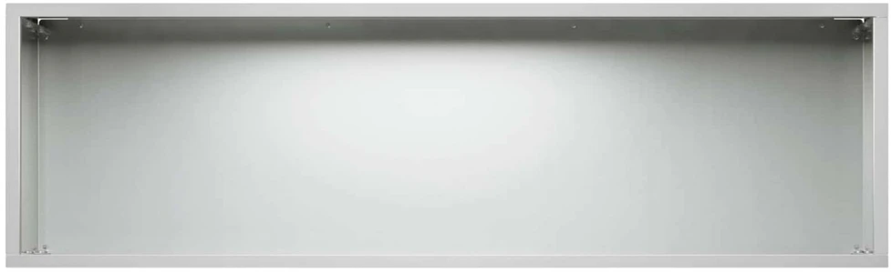 Sodo vazonas 2 vnt. Sidabrinė 100 x 30 x 30 cm