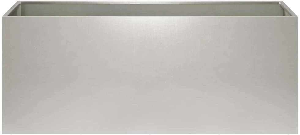 Sodo vazonas 2 vnt. Sidabrinė 100 x 40 x 40 cm