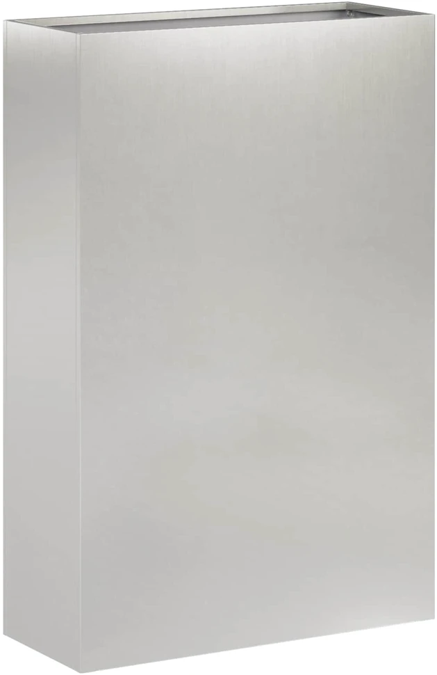 Sodo vazonas 2 vnt Sidabrinė 40 x 20 x 75 cm
