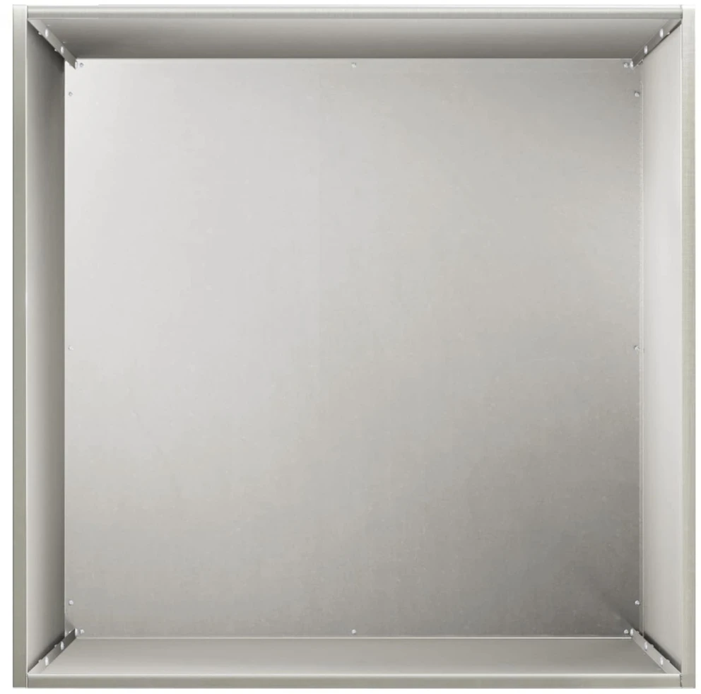 Sodo vazonas 2 vnt. Sidabrinė 40 x 40 x 75 cm