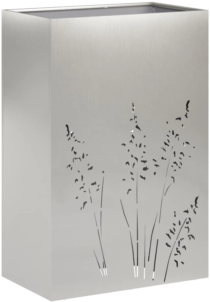 Sodo vazonas 2 vnt. Sidabrinė 50 x 30 x 75 cm