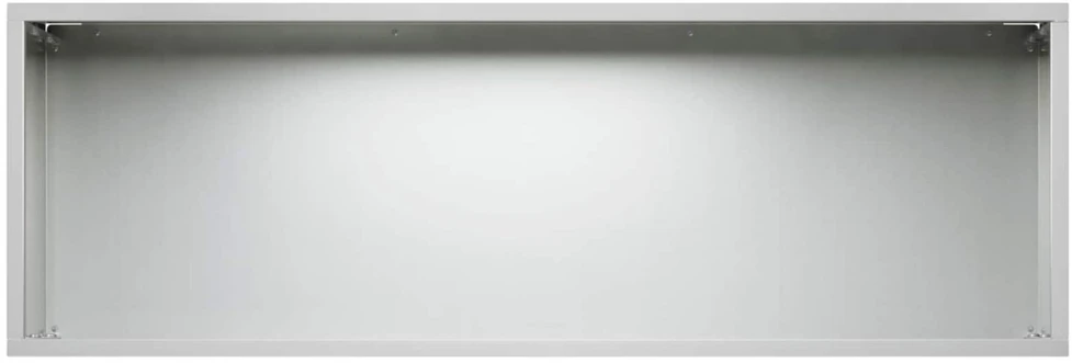 Sodo vazonas 2 vnt. Sidabrinė 60 x 20 x 20 cm