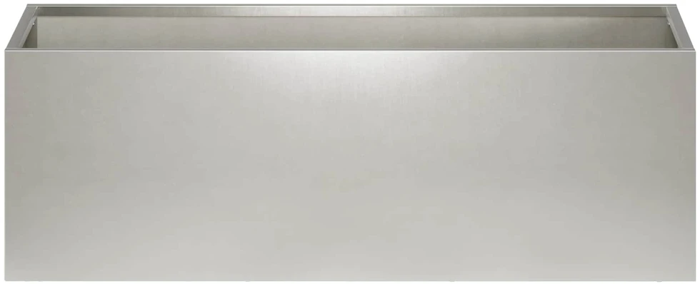 Sodo vazonas 2 vnt. Sidabrinė 60 x 20 x 20 cm