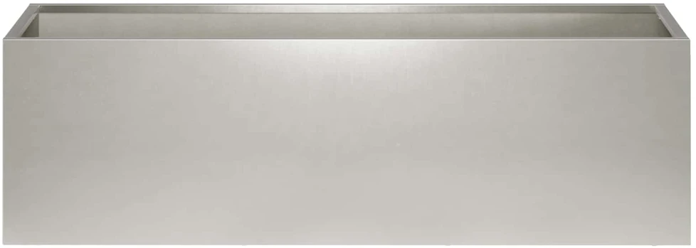 Sodo vazonas 2 vnt. Sidabrinė 80 x 30 x 30 cm