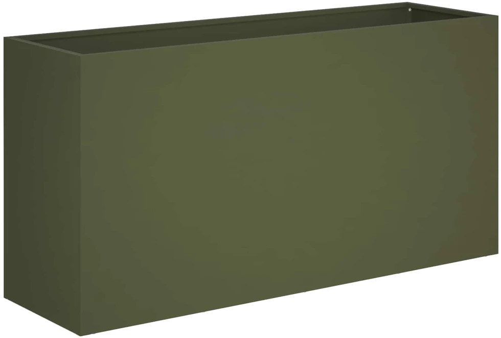 Sodo vazonas Alyvuogių žalia 100 x 30 x 40 cm
