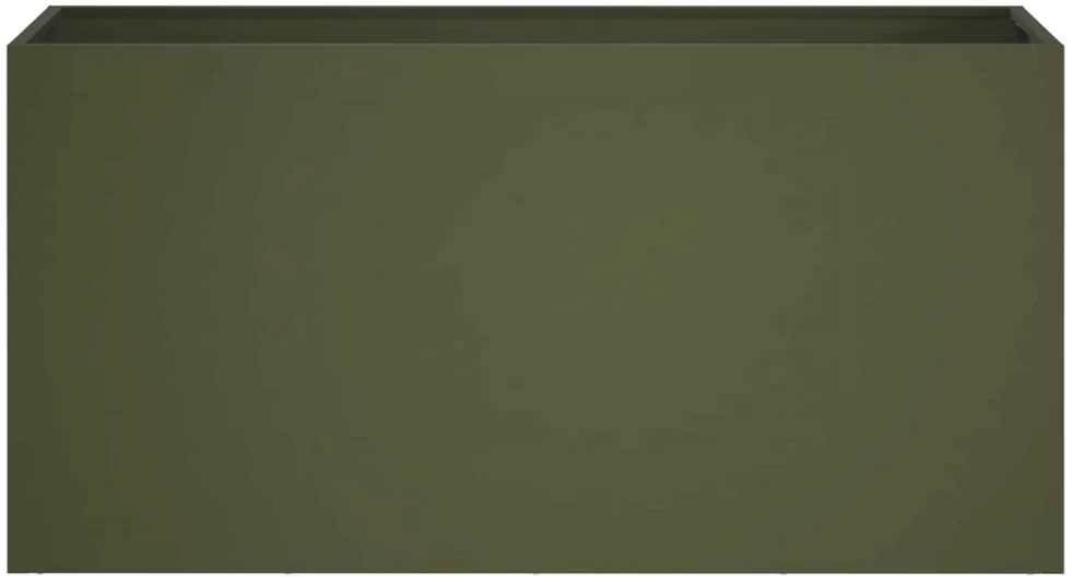 Sodo vazonas Alyvuogių žalia 100 x 30 x 50 cm