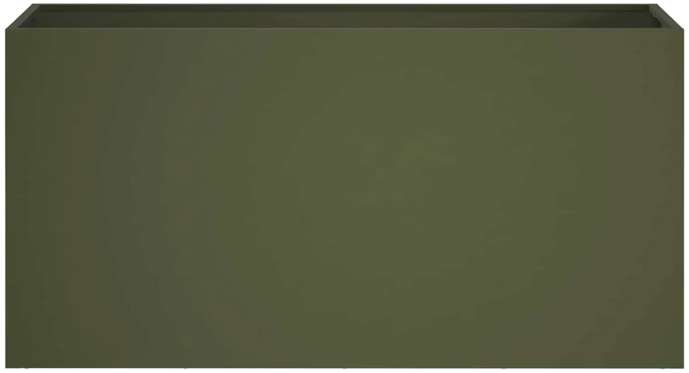 Sodo vazonas Alyvuogių žalia 100 x 30 x 40 cm