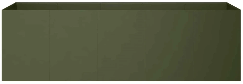 Sodo vazonas Alyvuogių žalia 200 x 40 x 60 cm