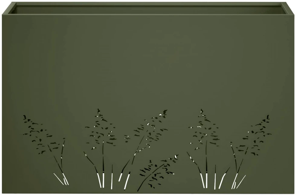 Sodo vazonas Alyvuogių žalia 80 x 20 x 49 cm