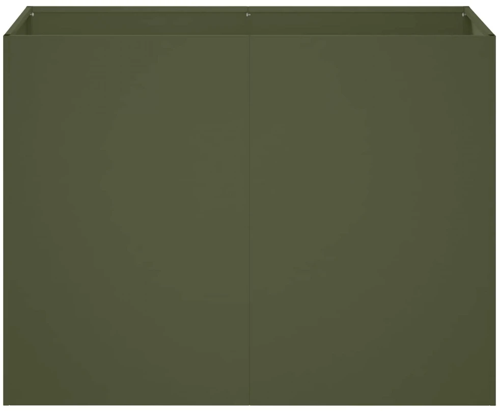 Sodo vazonas Alyvuogių žalia 80 x 40 x 60 cm