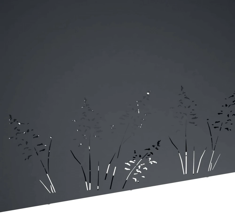 Sodo vazonas Antracito 100 x 30 x 49 cm