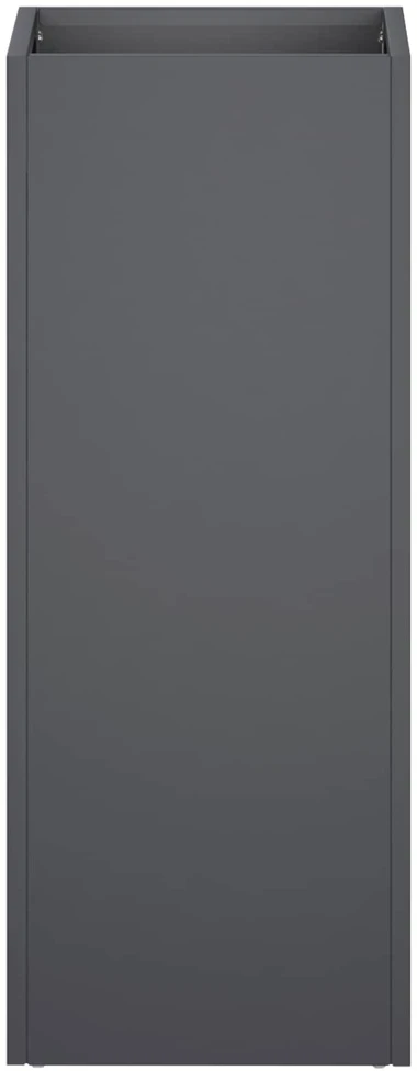 Sodo vazonas Antracito 20 x 20 x 40 cm Šaltai valcuotas plienas