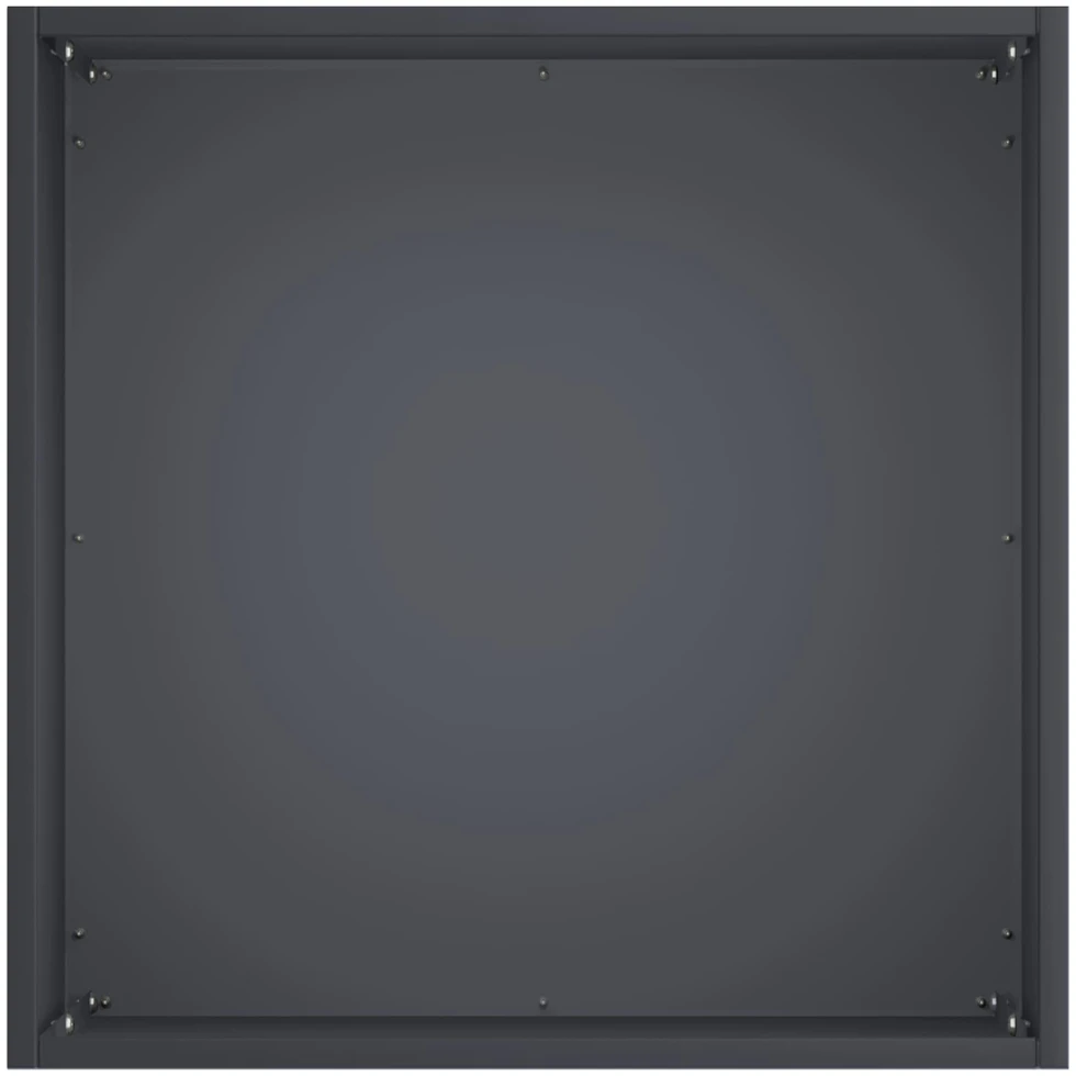 Sodo vazonas Antracito 25 x 25 x 25 cm Šaltai valcuotas plienas