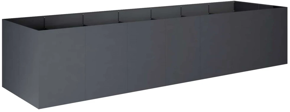 Sodo vazonas Antracito 280 x 80 x 60 cm