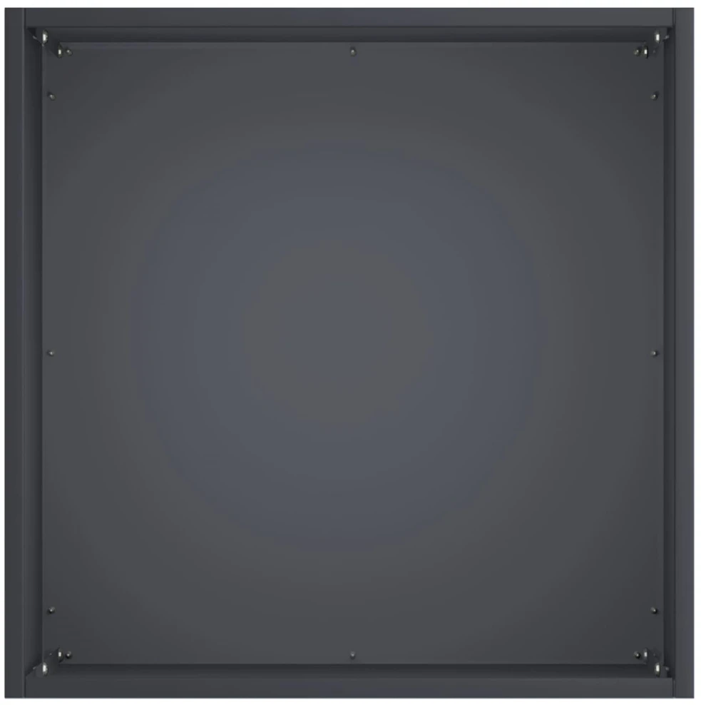 Sodo vazonas Antracito 35 x 35 x 35 cm Šaltai valcuotas plienas