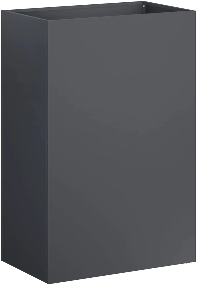 Sodo vazonas Antracito 40 x 30 x 75 cm Šaltai valcuotas plienas