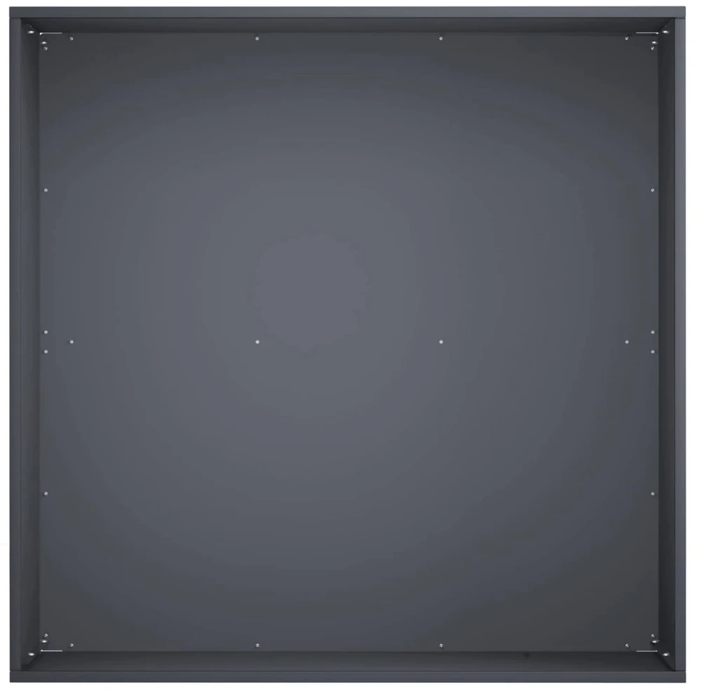 Sodo vazonas Antracito 40 x 40 x 30 cm Šaltai valcuotas plienas