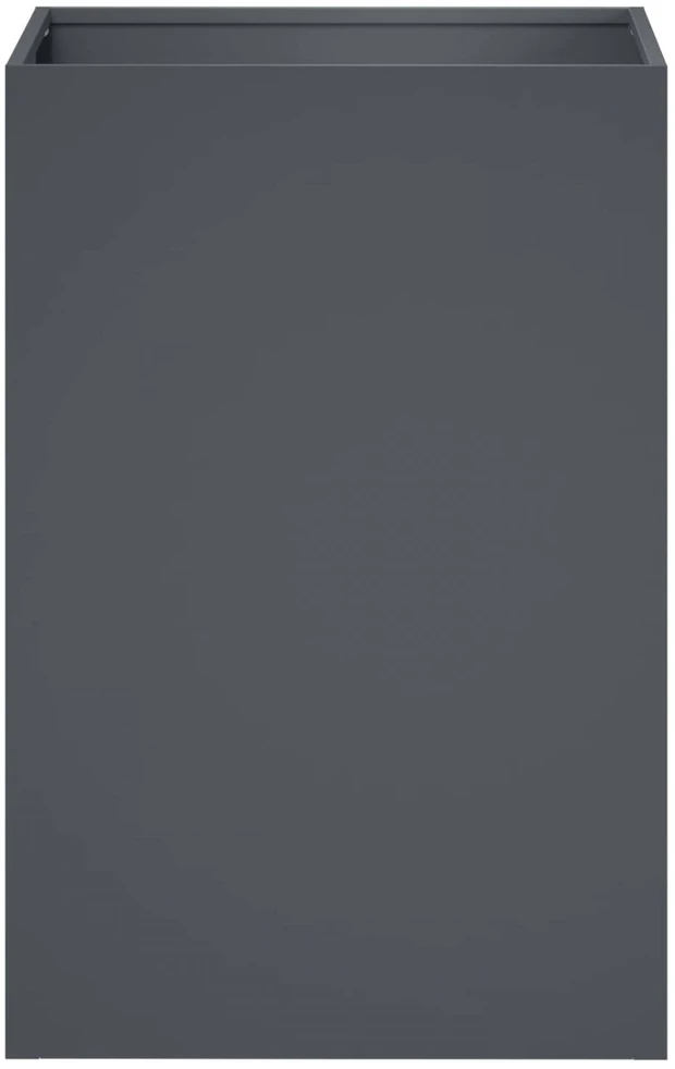 Sodo vazonas Antracito 40 x 40 x 60 cm Šaltai valcuotas plienas