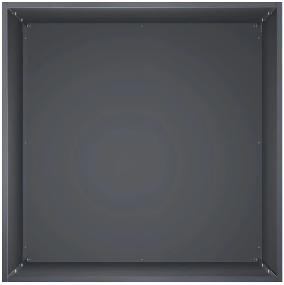 Sodo vazonas Antracito 40 x 40 x 75 cm Šaltai valcuotas plienas