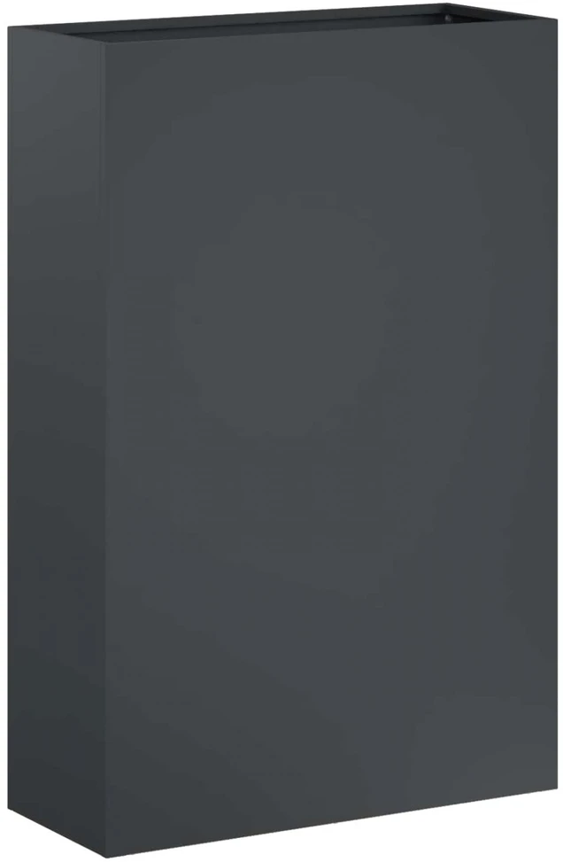 Sodo vazonas Antracito 50 x 20 x 75 cm Šaltai valcuotas plienas