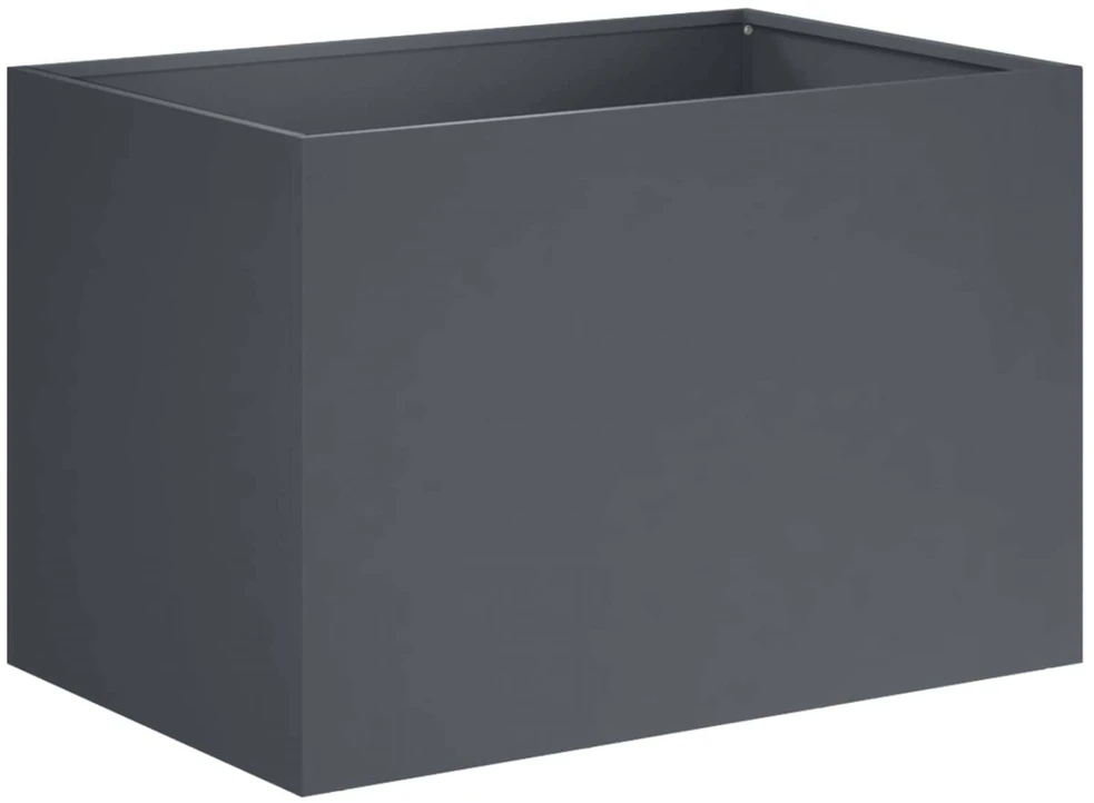 Sodo vazonas Antracito 50 x 40 x 40 cm Šaltai valcuotas plienas