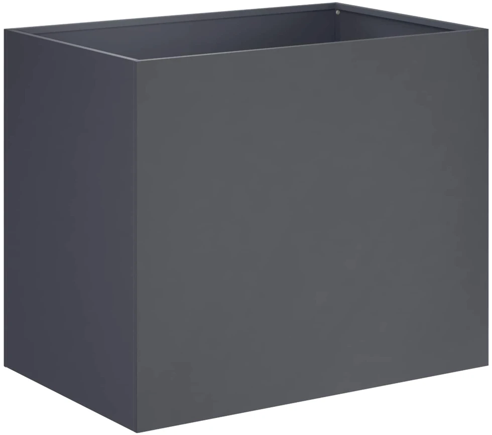 Sodo vazonas Antracito 50 x 40 x 50 cm Šaltai valcuotas plienas
