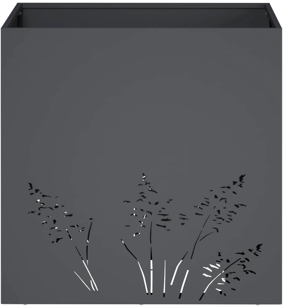 Sodo vazonas Antracito 50 x 50 x 49 cm Šaltai valcuotas plienas