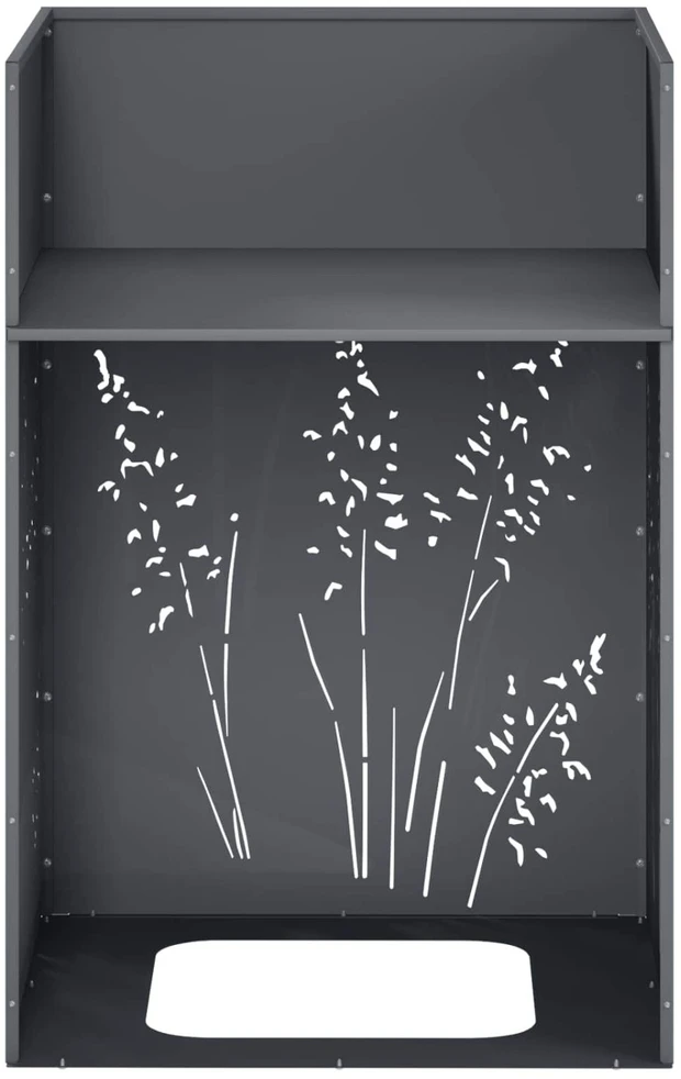 Sodo vazonas Antracito 50 x 50 x 75 cm Šaltai valcuotas plienas
