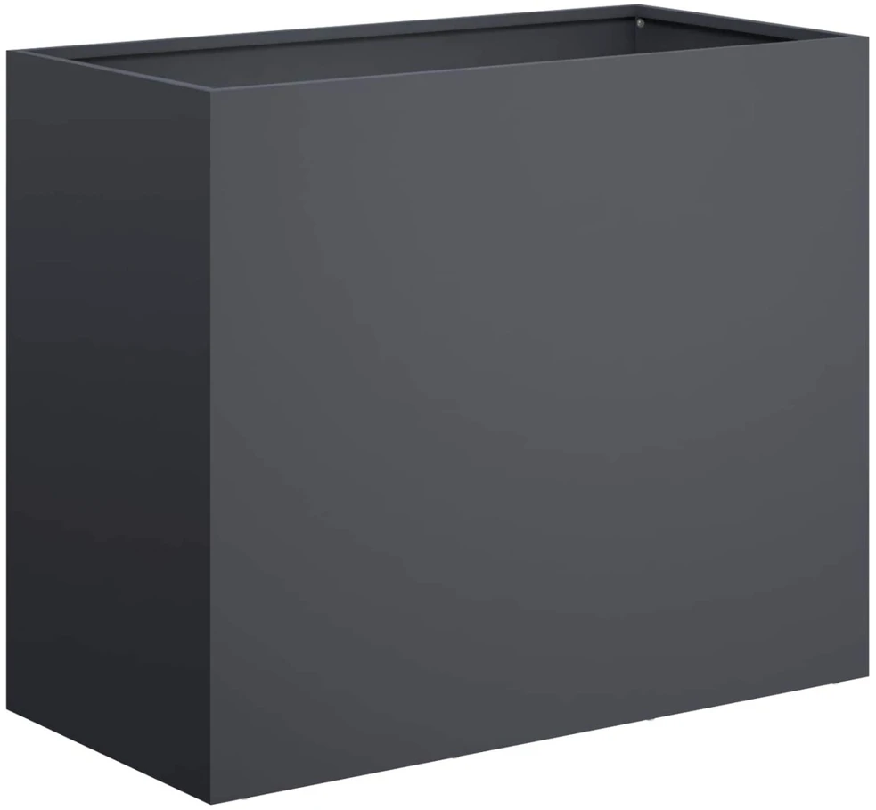 Sodo vazonas Antracito 60 x 30 x 40 cm Šaltai valcuotas plienas