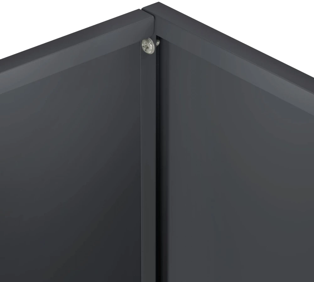 Sodo vazonas Antracito 60 x 40 x 50 cm Šaltai valcuotas plienas