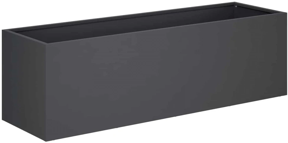 Sodo vazonas Antracito 80 x 30 x 30 cm Šaltai valcuotas plienas