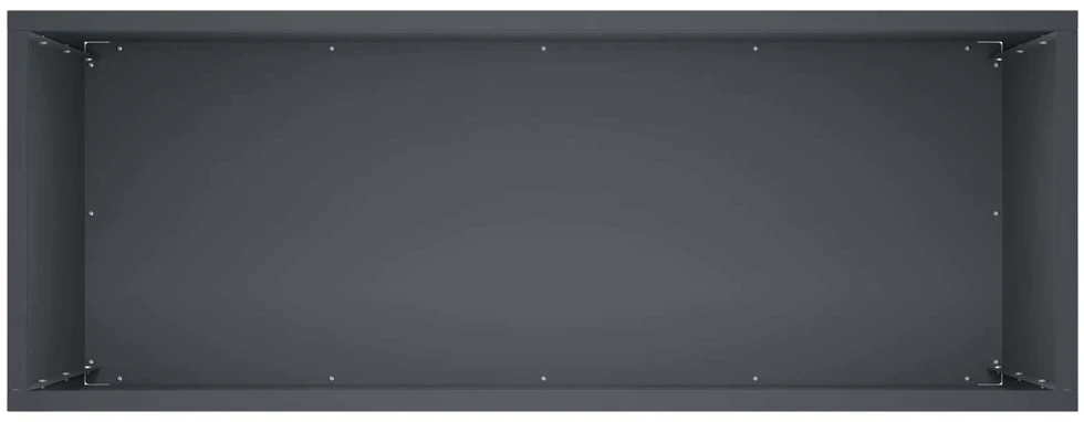 Sodo vazonas Antracito 80 x 30 x 40 cm Šaltai valcuotas plienas