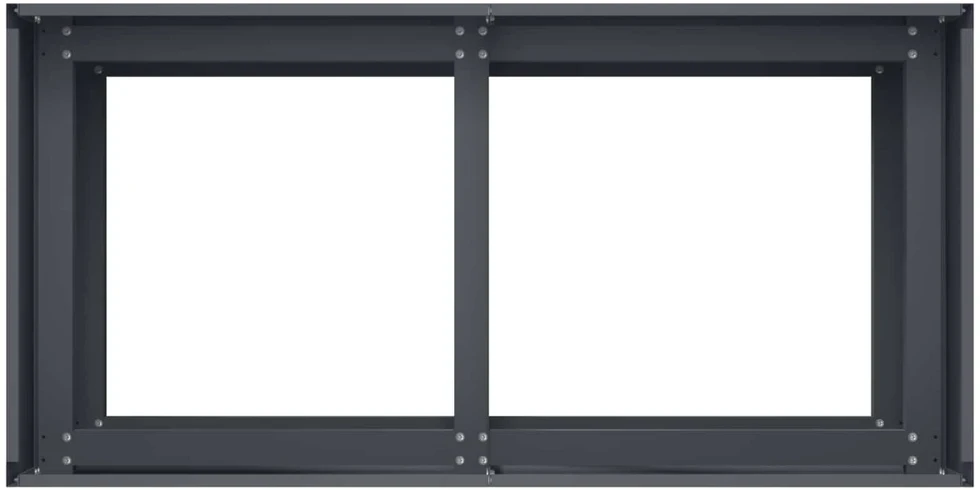 Sodo vazonas Antracito 80 x 40 x 60 cm Šaltai valcuotas plienas