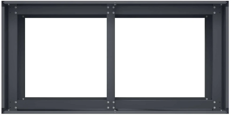 Sodo vazonas Antracito 80 x 40 x 60 cm Šaltai valcuotas plienas