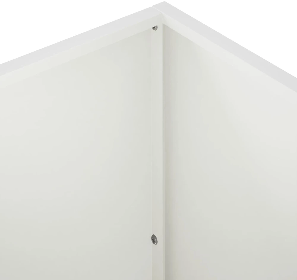 Sodo vazonas Balta 100 x 40 x 40 cm Šaltai valcuotas plienas