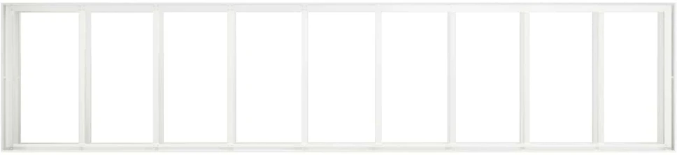 Sodo vazonas Balta 360 x 80 x 60 cm Šaltai valcuotas plienas