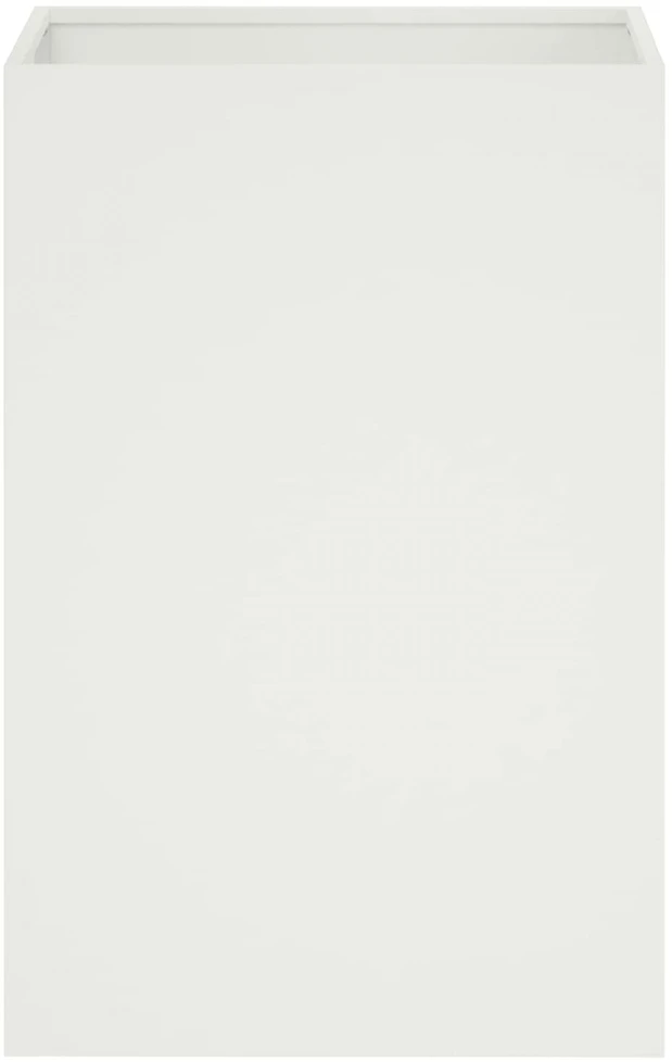 Sodo vazonas Balta 40 x 40 x 60 cm Šaltai valcuotas plienas