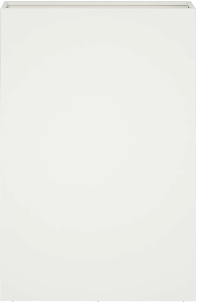 Sodo vazonas Balta 50 x 20 x 75 cm Šaltai valcuotas plienas