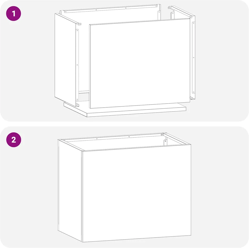 Sodo vazonas Balta 50 x 32 x 40 cm Šaltai valcuotas plienas