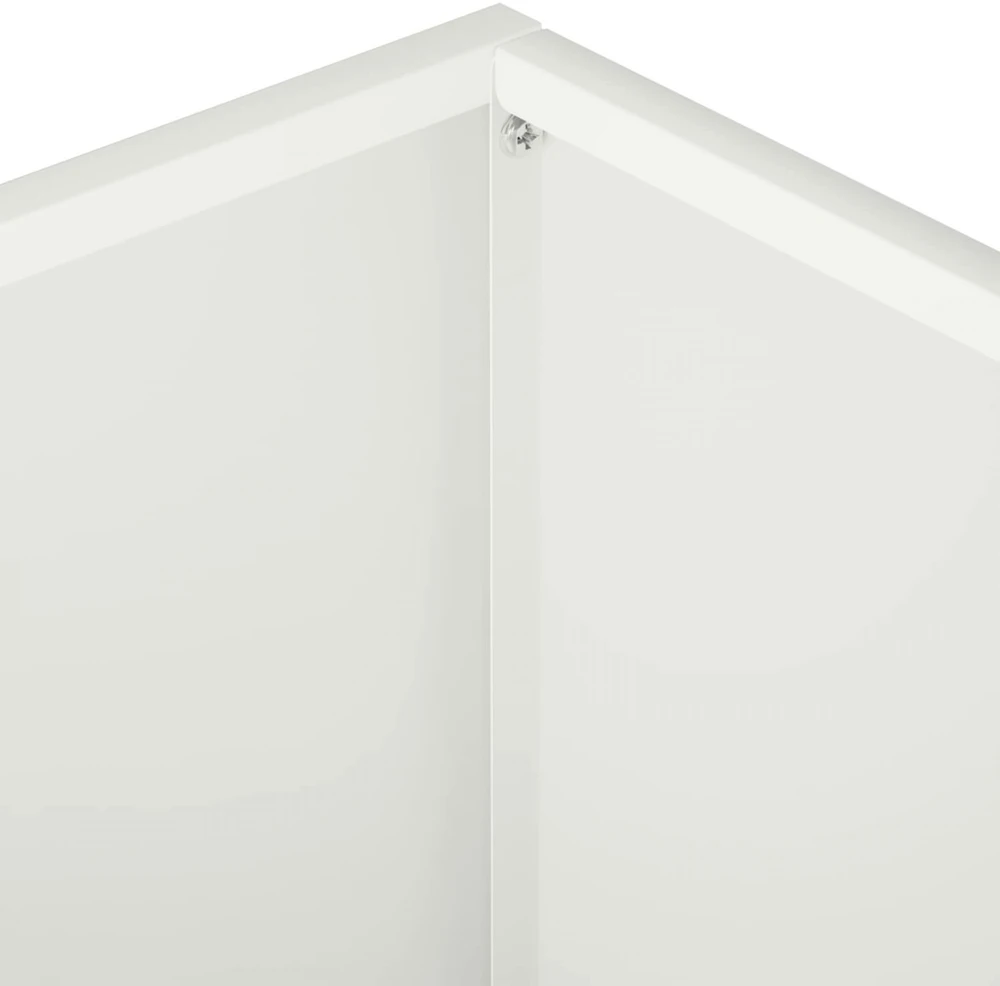 Sodo vazonas Balta 60 x 60 x 30 cm Šaltai valcuotas plienas
