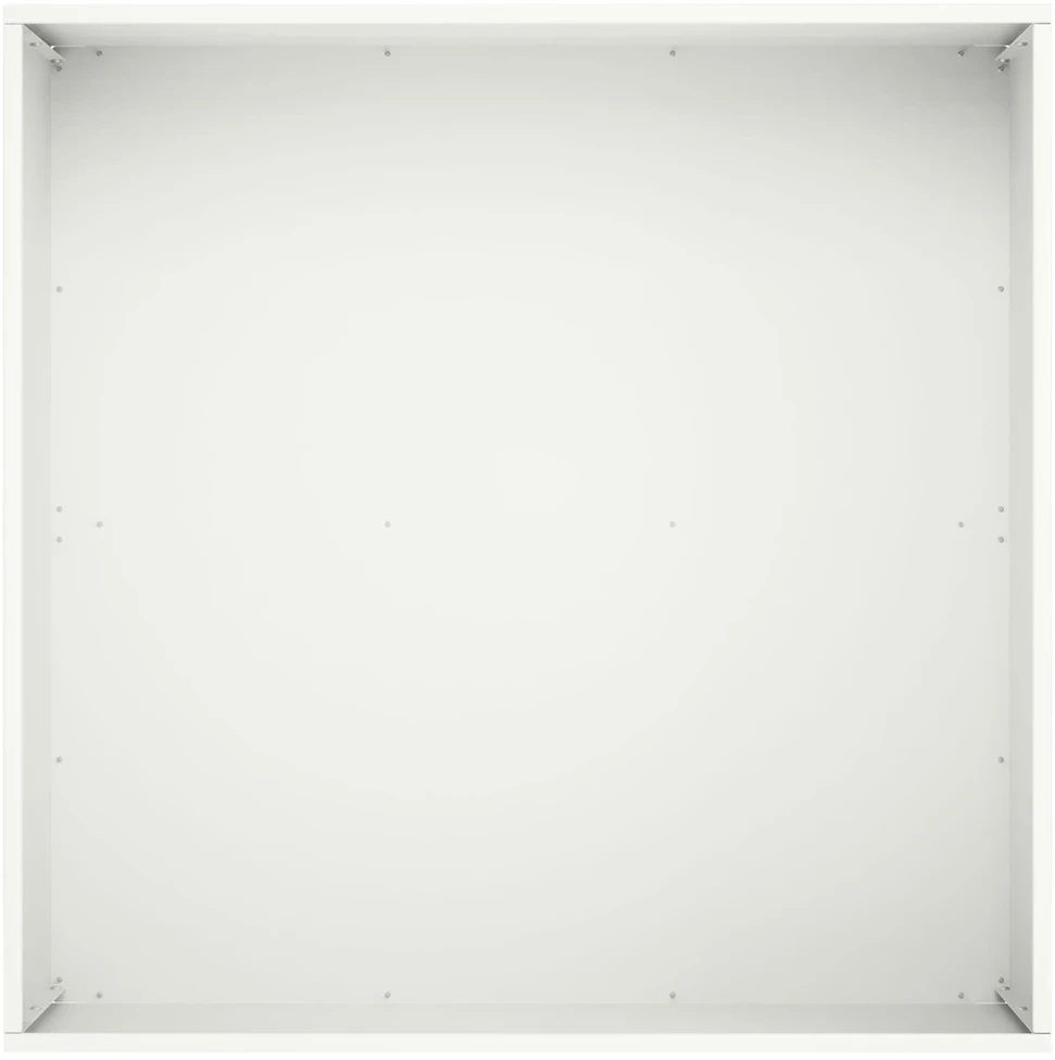 Sodo vazonas Balta 60 x 60 x 30 cm Šaltai valcuotas plienas