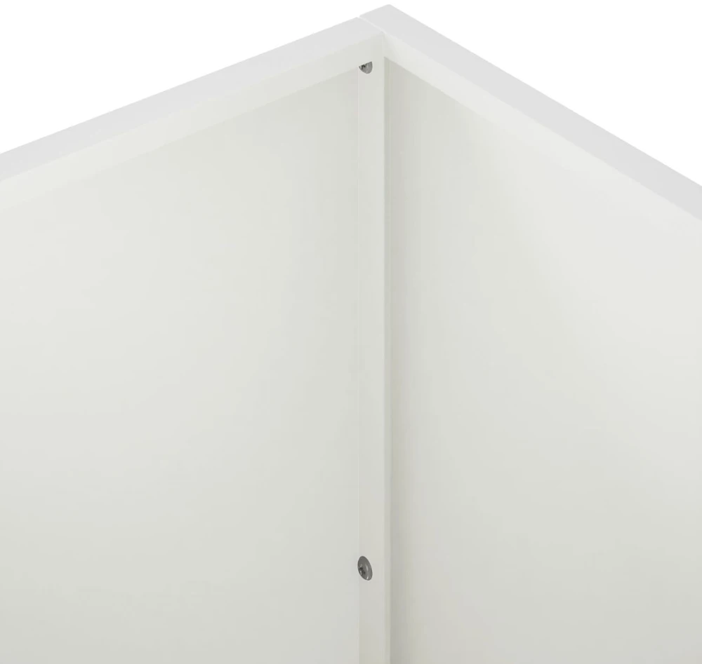 Sodo vazonas Balta 80 x 40 x 40 cm Šaltai valcuotas plienas