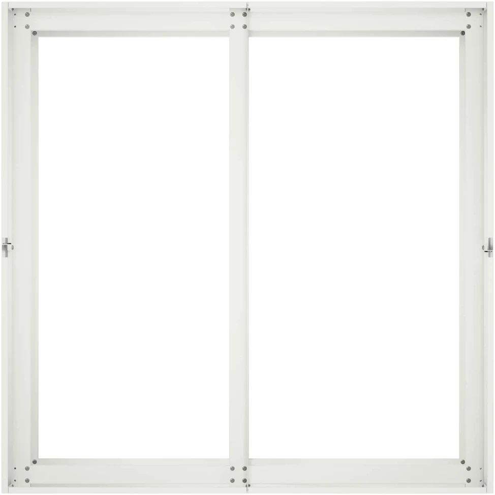 Sodo vazonas Balta 80 x 80 x 60 cm Šaltai valcuotas plienas