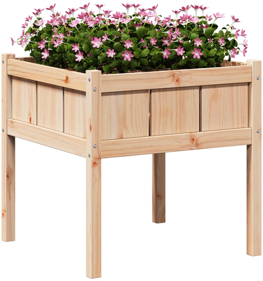 Sodo vazonas Gamta 70 x 70 x 70 cm Kietos pušies mediena